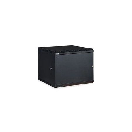 Cable Wholesale Rackmount Fixed Wall Mount Cabinet, Solid Door, 9U 61C3-11209